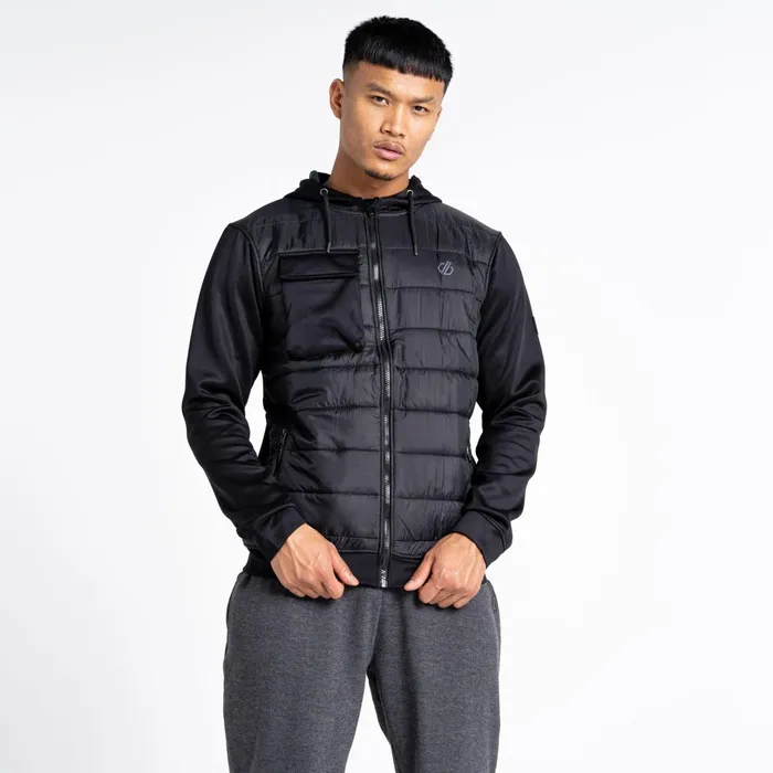 Dare 2b Insulated Jackets Jermaine Jenas 8211 Sharp Hybrid Jacket Black 8211 Men