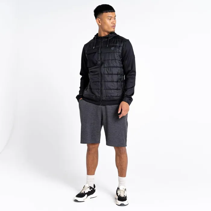 Dare 2b Insulated Jackets Jermaine Jenas 8211 Sharp Hybrid Jacket Black 8211 Men