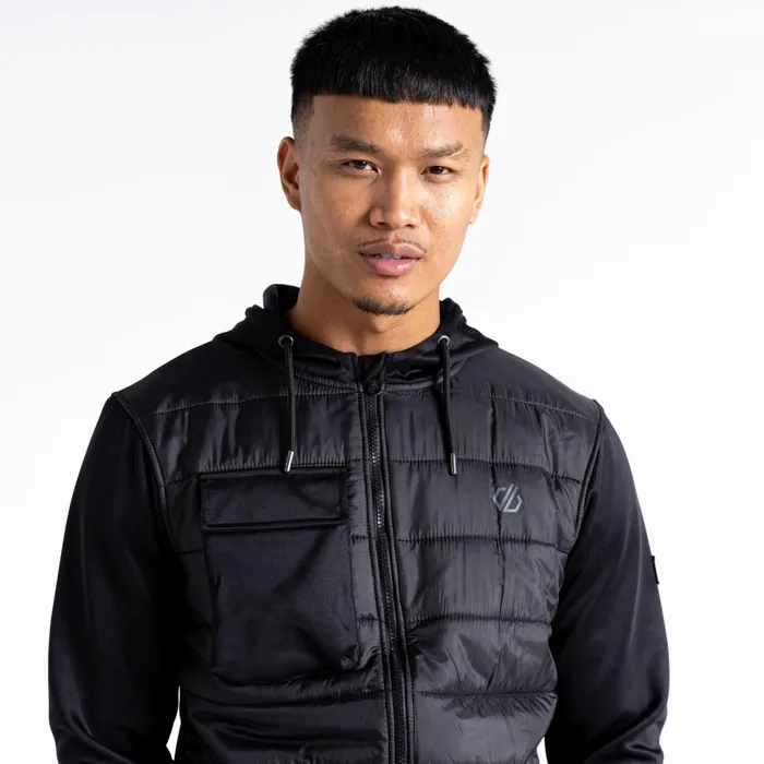 Dare 2b Insulated Jackets Jermaine Jenas 8211 Sharp Hybrid Jacket Black 8211 Men