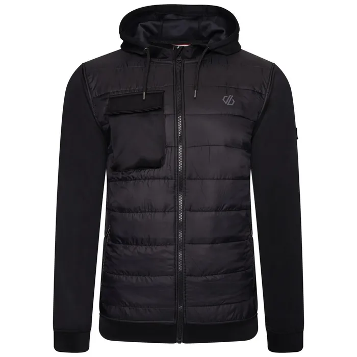 Dare 2b Insulated Jackets Jermaine Jenas 8211 Sharp Hybrid Jacket Black 8211 Men