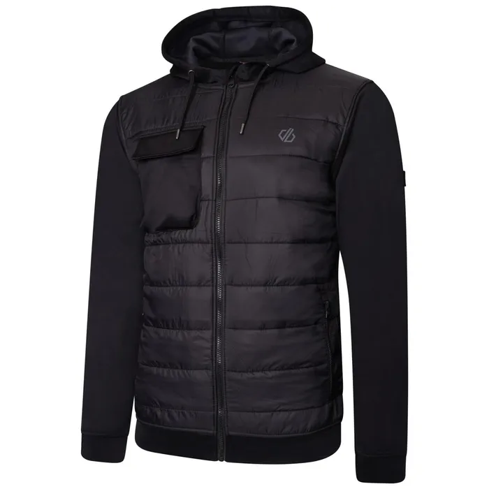 Dare 2b Insulated Jackets Jermaine Jenas 8211 Sharp Hybrid Jacket Black 8211 Men