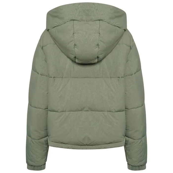 Dare 2b Insulated Jackets Lavishly Hooded Puffer Jacket Duck Green 8211 Women