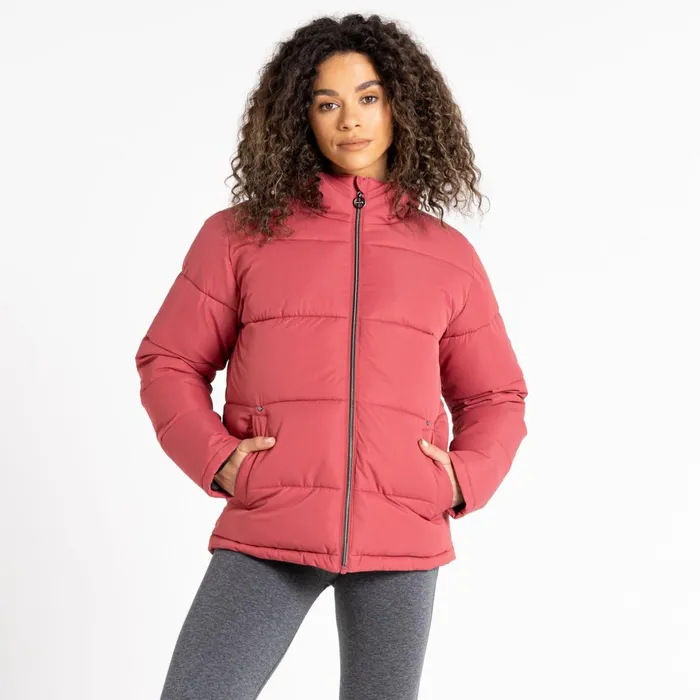 Dare 2b Insulated Jackets Luxuriate Padded Jacket Earth Rose 8211 Women