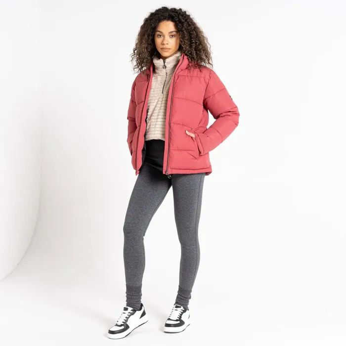 Dare 2b Insulated Jackets Luxuriate Padded Jacket Earth Rose 8211 Women