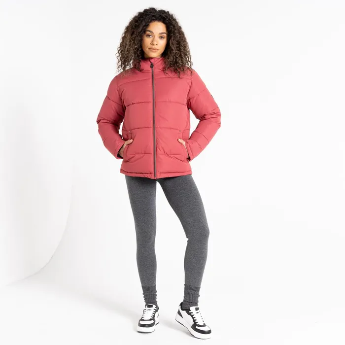 Dare 2b Insulated Jackets Luxuriate Padded Jacket Earth Rose 8211 Women