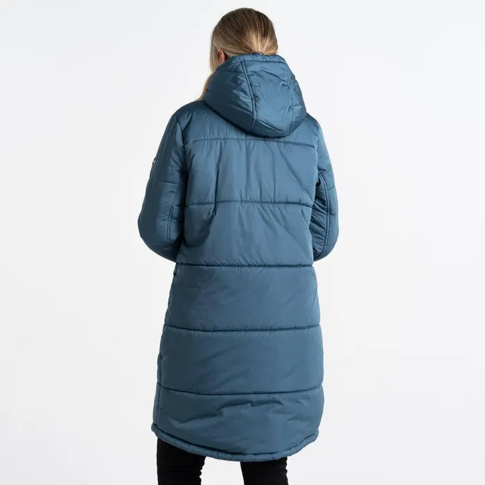 Dare 2b Insulated Jackets Reputable Ii Mid Length Padded Jacket Orion Grey 8211 Women