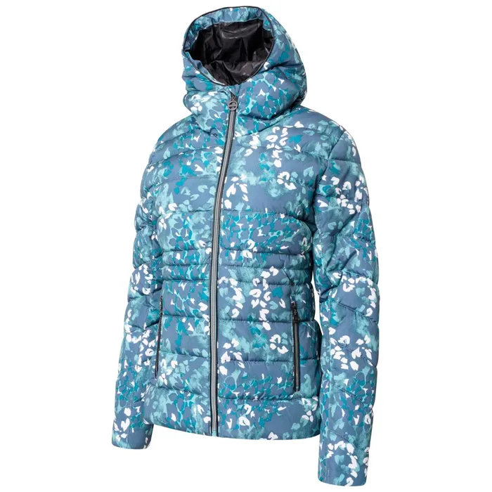 Dare 2b Insulated Jackets Reputable Ii Puffer Jacket Canton Green Animal Print 8211 Women