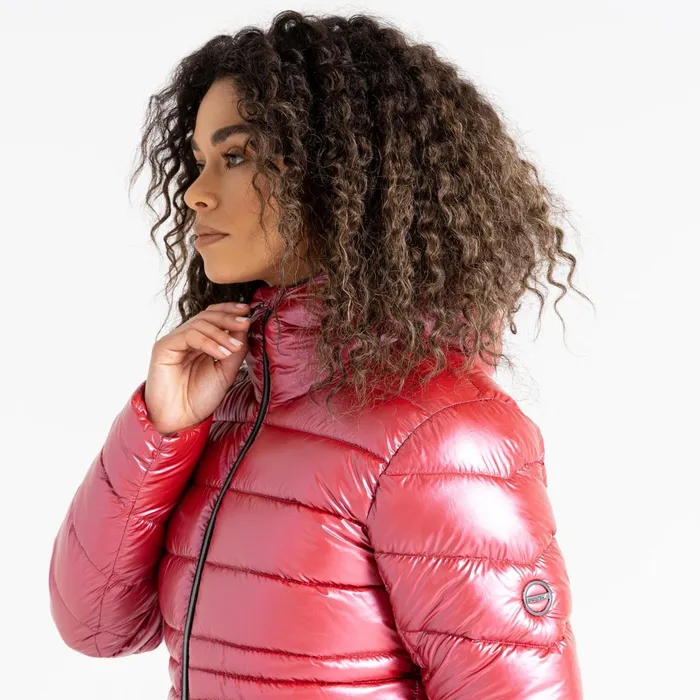 Dare 2b Insulated Jackets Reputable Ii Puffer Jacket Earth Rose Metallic 8211 Women