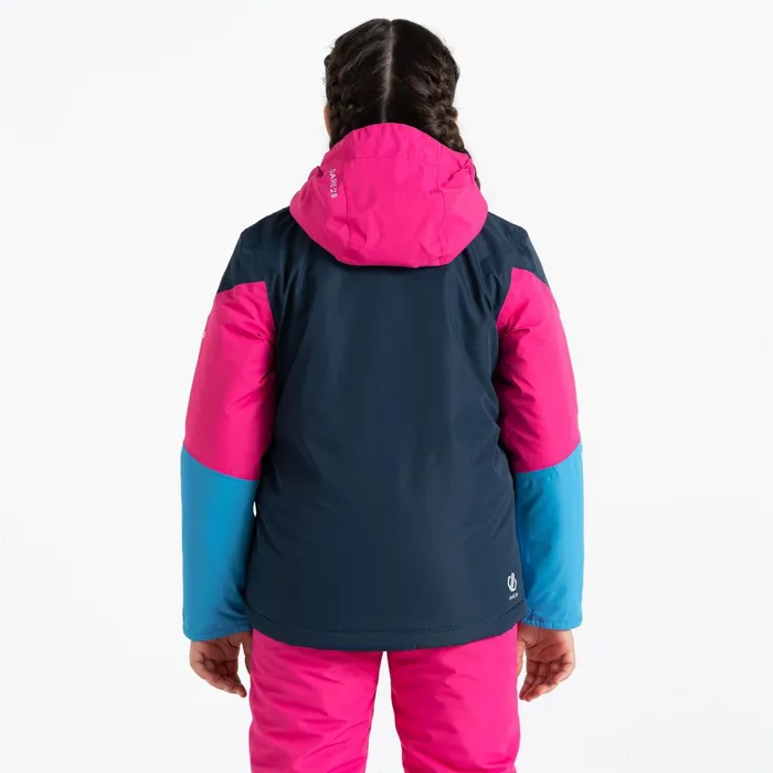 Dare 2b Insulated Jackets Slush Ski Jacket Swedish Blue Pure Pink 8211 Kids