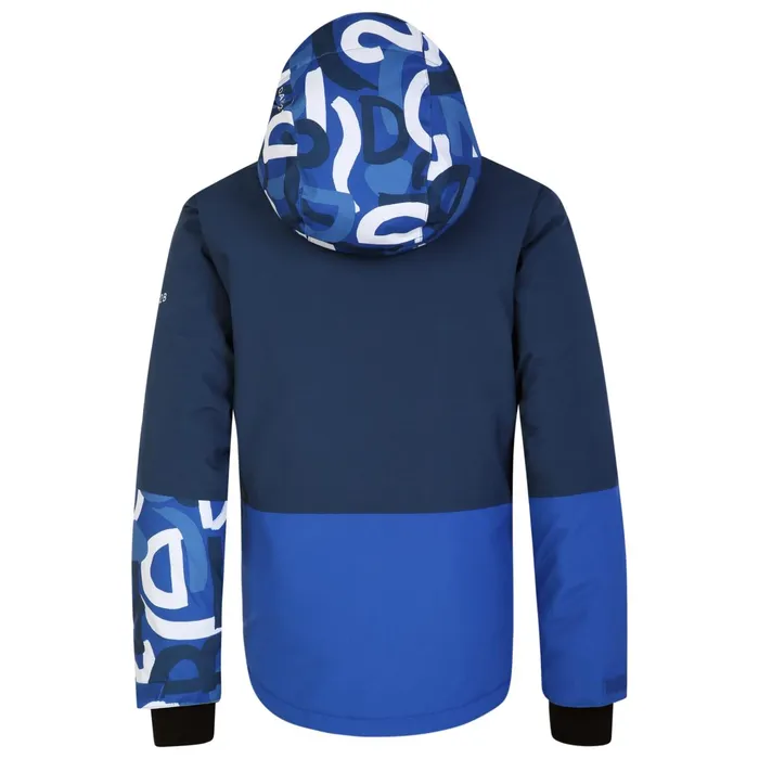 Dare 2b Insulated Jackets Traverse Ski Jacket Blue Graffiti Print 8211 Kids