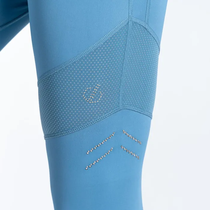 Dare 2b Leggings Born To Shine Recycled Lightweight 34 Leggings Bluestone 8211 Women