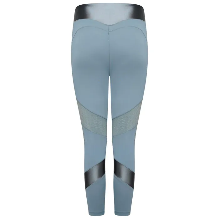 Dare 2b Leggings Born To Shine Recycled Lightweight 34 Leggings Bluestone 8211 Women