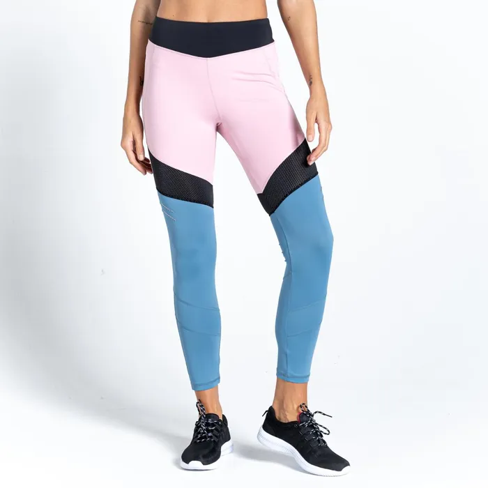 Dare 2b Leggings Born To Shine Recycled Lightweight Leggings Powder Pink Bluestone 8211 Women