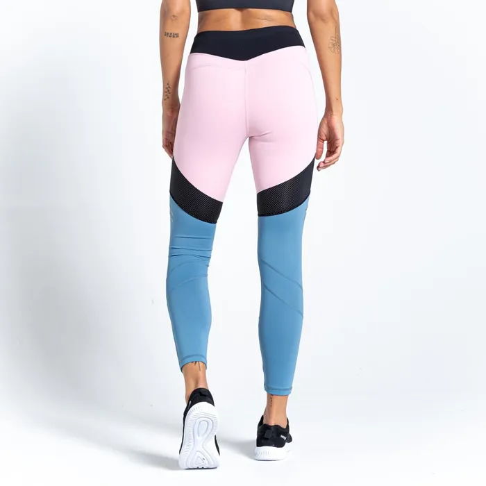 Dare 2b Leggings Born To Shine Recycled Lightweight Leggings Powder Pink Bluestone 8211 Women
