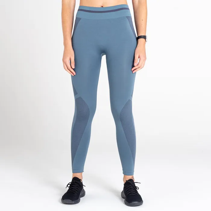 Dare 2b Leggings Don039t Sweat It Seamless Leggings Bluestone 8211 Women