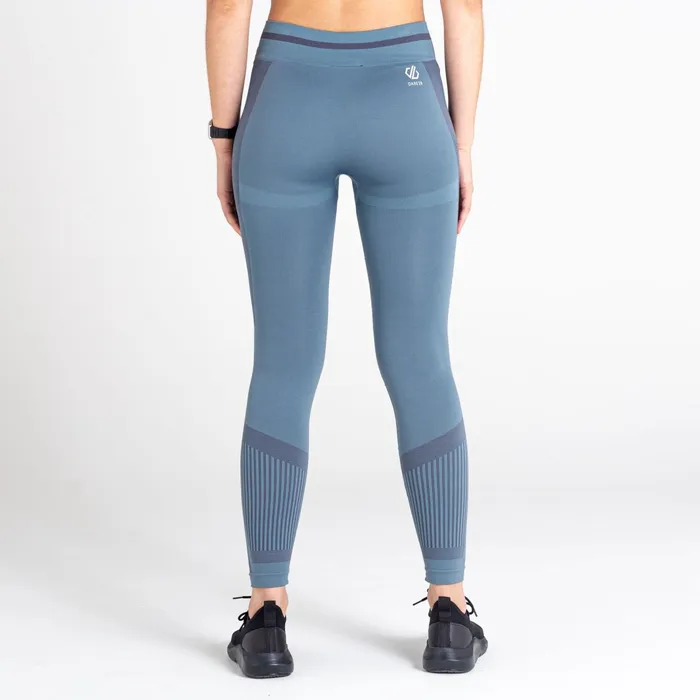 Dare 2b Leggings Don039t Sweat It Seamless Leggings Bluestone 8211 Women
