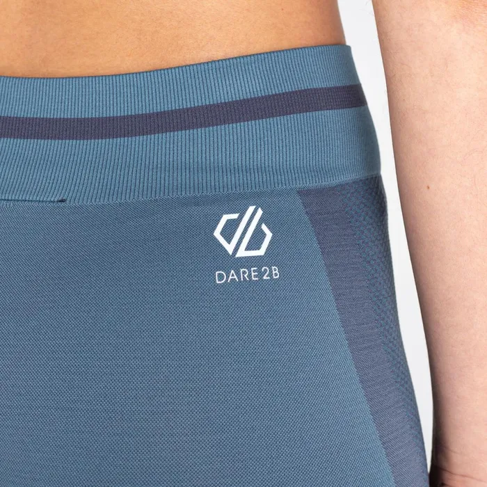 Dare 2b Leggings Don039t Sweat It Seamless Leggings Bluestone 8211 Women