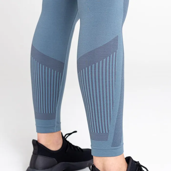 Dare 2b Leggings Don039t Sweat It Seamless Leggings Bluestone 8211 Women