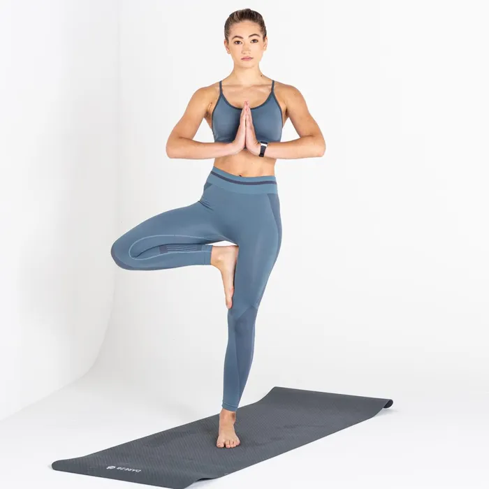 Dare 2b Leggings Don039t Sweat It Seamless Leggings Bluestone 8211 Women