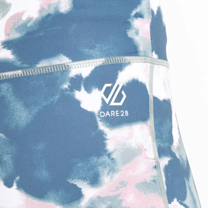 Dare 2b Leggings Influential 34 Gym Leggings Dusky Rose Inky Print 8211 Women