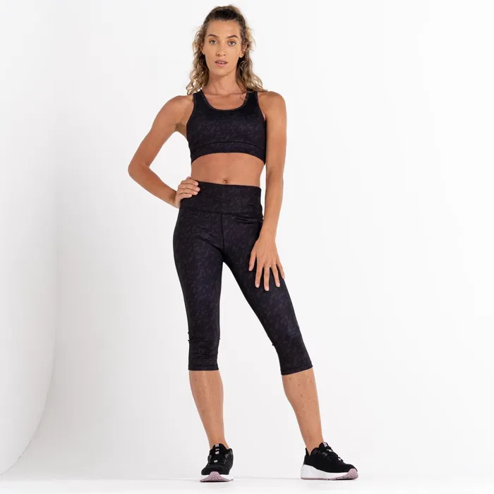 Dare 2b Leggings Influential 34 Recycled Leggings Black Leaf Flow Print 8211 Women Dare 2b Leggings Influential 34 Recycled Leggings Black Leaf Flow Print 8211 Women