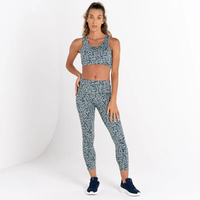 Dare 2b Leggings Influential 78 Gym Leggings Lilypad Green Animal Print 8211 Women Dare 2b Leggings Influential 78 Gym Leggings Lilypad Green Animal Print 8211 Women