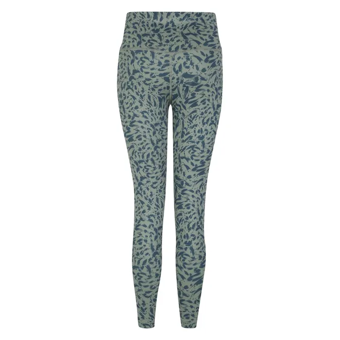 Dare 2b Leggings Influential 78 Gym Leggings Lilypad Green Animal Print 8211 Women