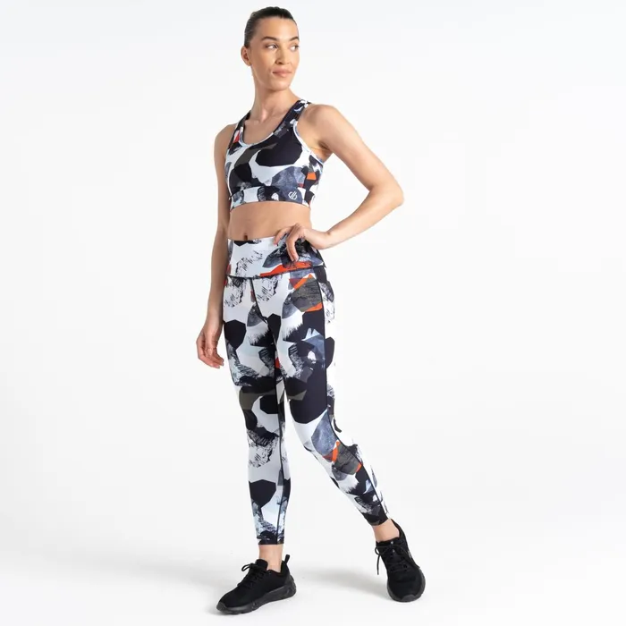 Dare 2b Leggings Influential Gym Leggings Lichen Green Abstract 8211 Women