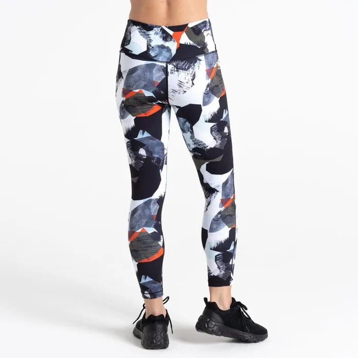 Dare 2b Leggings Influential Gym Leggings Lichen Green Abstract 8211 Women