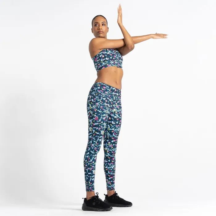 Dare 2b Leggings Influential Gym Leggings Moonlight Denim Dash Print 8211 Women