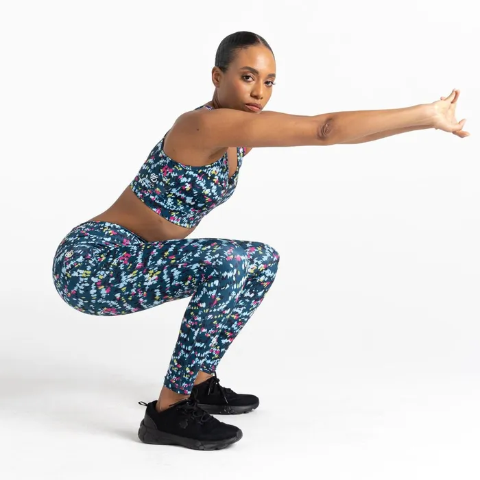 Dare 2b Leggings Influential Gym Leggings Moonlight Denim Dash Print 8211 Women