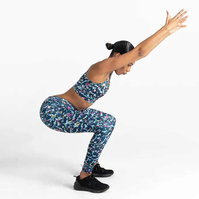 Dare 2b Leggings Influential Gym Leggings Moonlight Denim Dash Print 8211 Women
