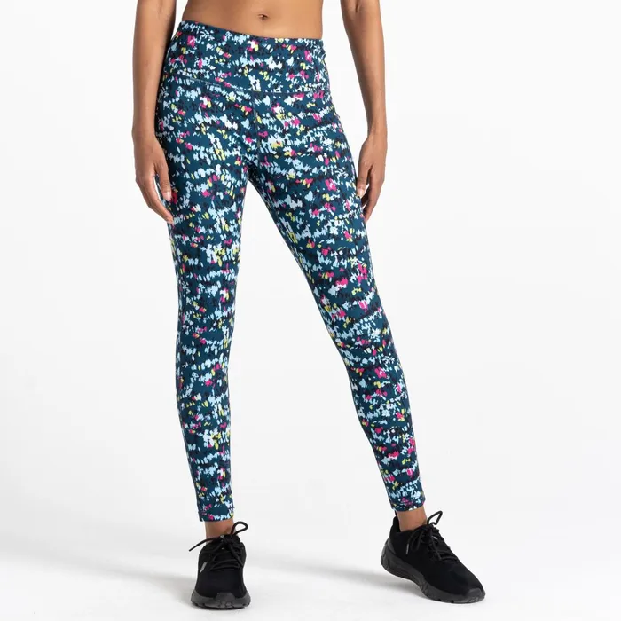 Dare 2b Leggings Influential Gym Leggings Moonlight Denim Dash Print 8211 Women