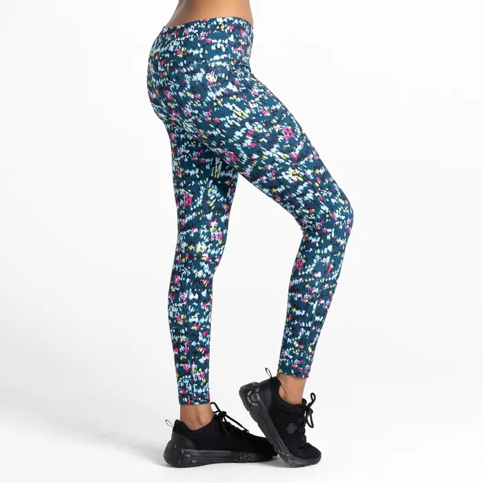 Dare 2b Leggings Influential Gym Leggings Moonlight Denim Dash Print 8211 Women
