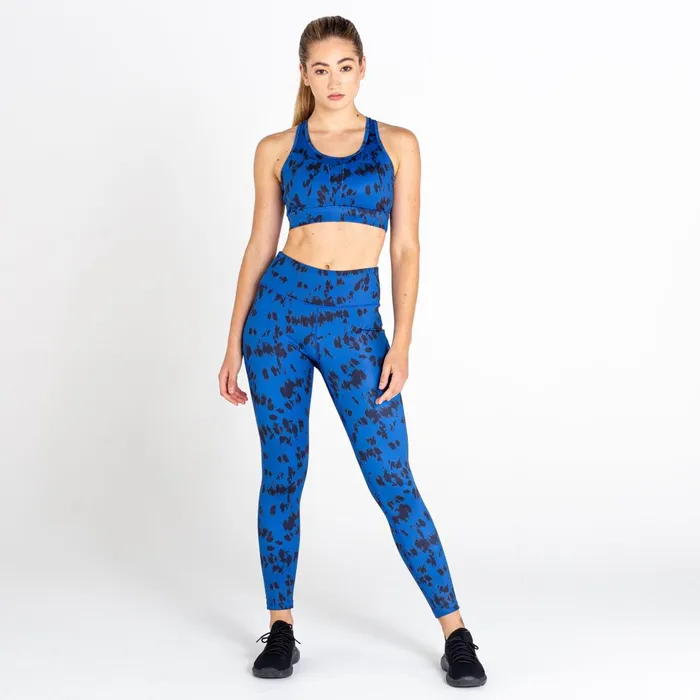 Dare 2b Leggings Influential Gym Leggings Space Blue Tie Dye 8211 Women