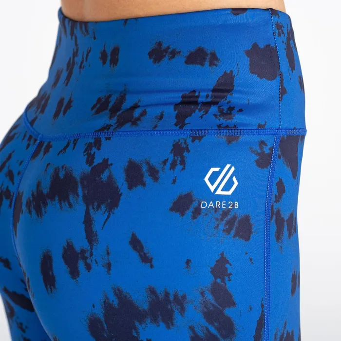 Dare 2b Leggings Influential Gym Leggings Space Blue Tie Dye 8211 Women