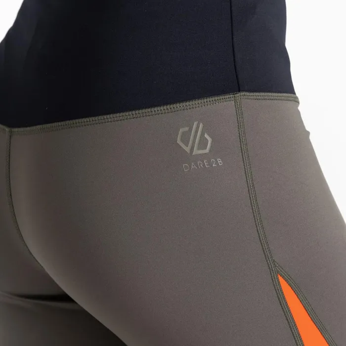 Dare 2b Leggings Move Fitness Leggings Lichen Green Orange 8211 Women