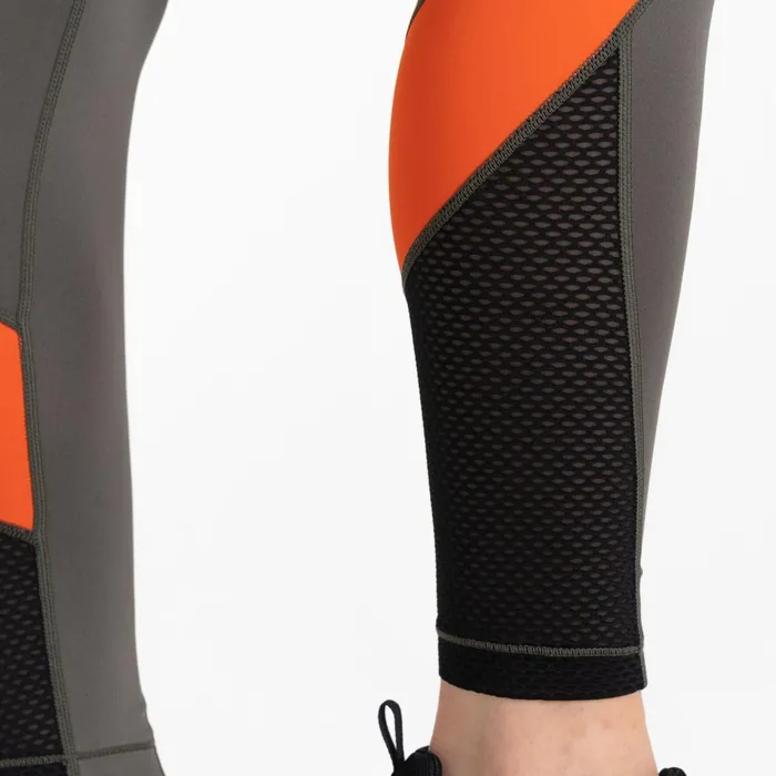 Dare 2b Leggings Move Fitness Leggings Lichen Green Orange 8211 Women