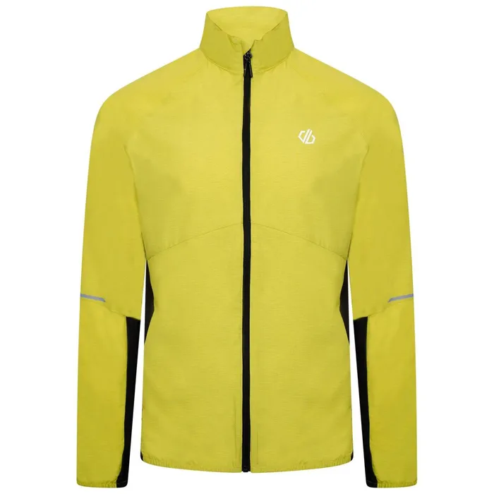 Dare 2b Lightweight Jackets Ablaze Ii Lightweight Windshell Jacket Neon Spring Black 8211 Men