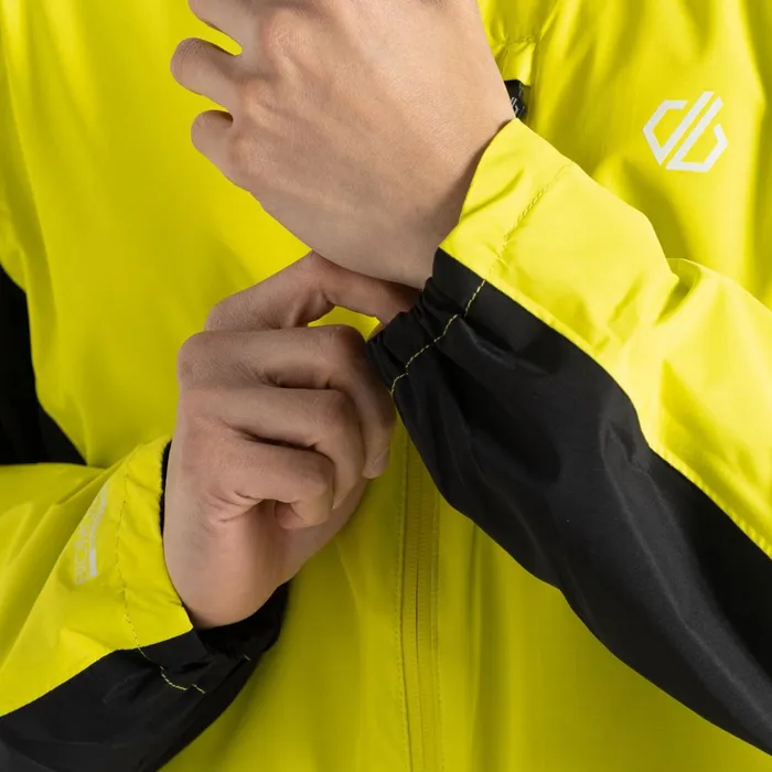 Dare 2b Lightweight Jackets Ablaze Ii Lightweight Windshell Jacket Neon Spring Black 8211 Men