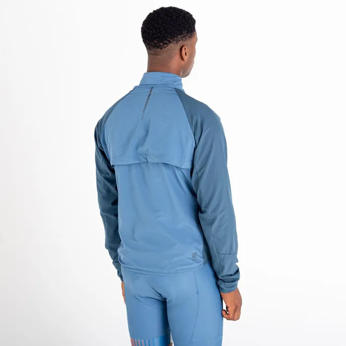 Dare 2b Lightweight Jackets Oxidate Lightweight Windshell Jacket Stellar Blue Orion Grey 8211 Men