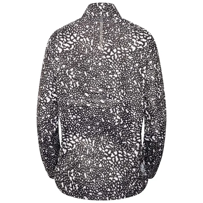 Dare 2b Lightweight Jackets Resilient Ii Lightweight Windshell Black White Dot Print 8211 Women