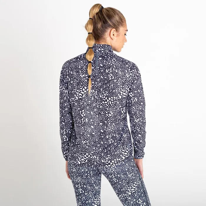 Dare 2b Lightweight Jackets Resilient Ii Lightweight Windshell Black White Dot Print 8211 Women