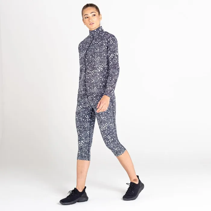 Dare 2b Lightweight Jackets Resilient Ii Lightweight Windshell Black White Dot Print 8211 Women