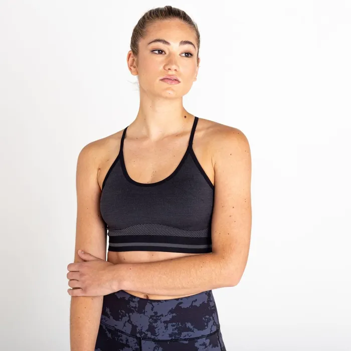 Dare 2b Low Impact Don039t Sweat It Strappy Bra Black 8211 Women