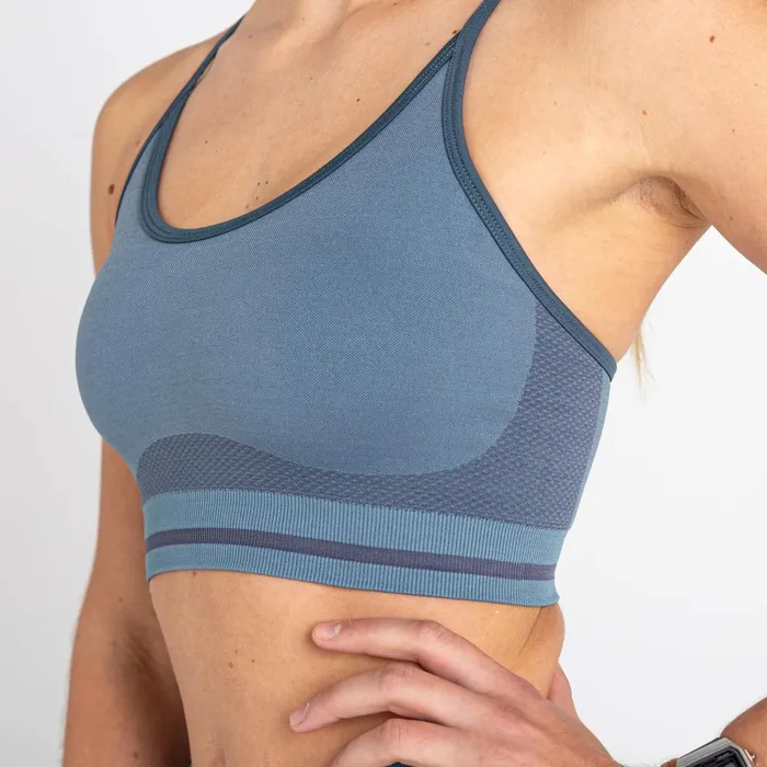 Dare 2b Low Impact Don039t Sweat It Strappy Bra Bluestone 8211 Women