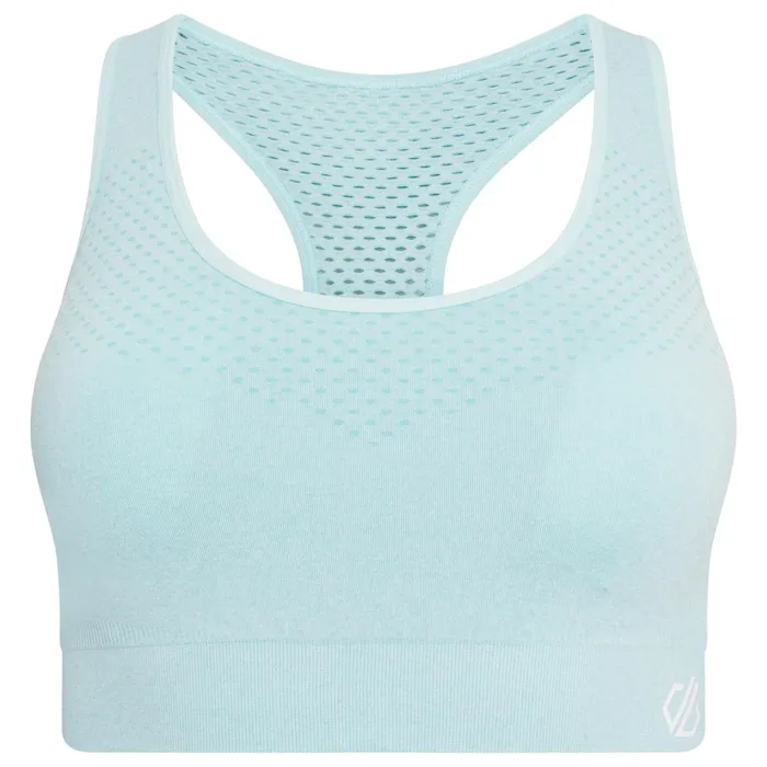 Dare 2b Medium Impact Don039t Sweat It Ii Sports Bra Canton Green Marl 8211 Women