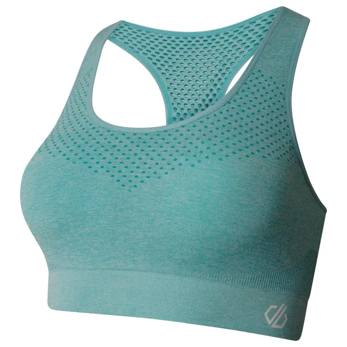 Dare 2b Medium Impact Don039t Sweat It Ii Sports Bra Meadowbrook Green 8211 Women