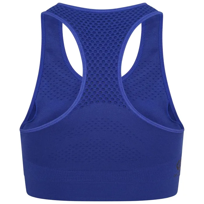 Dare 2b Medium Impact Don039t Sweat It Ii Sports Bra Space Blue 8211 Women