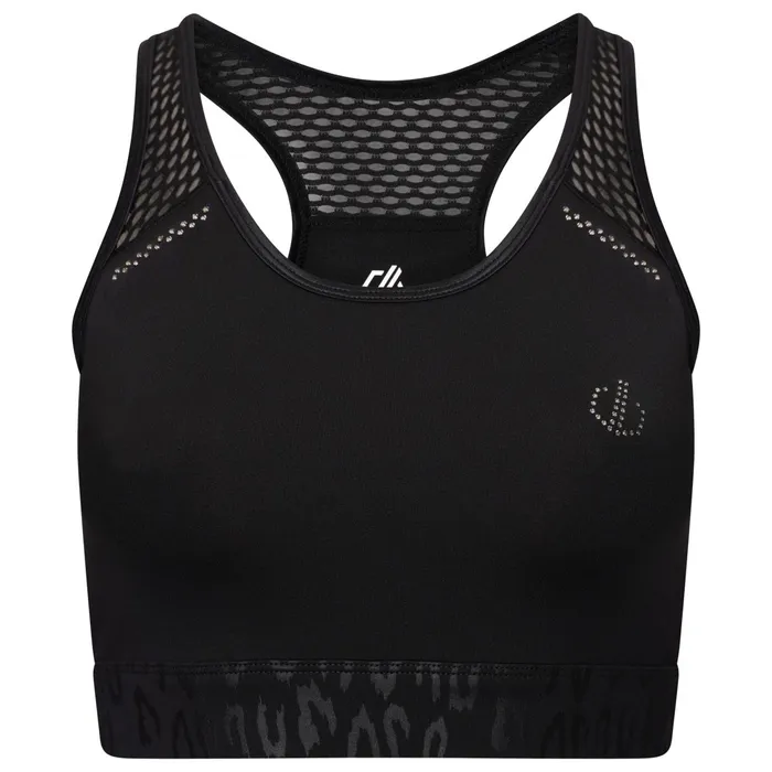 Dare 2b Medium Impact No Excuse Mesh Detail Sports Bra Black 8211 Women Dare 2b Medium Impact No Excuse Mesh Detail Sports Bra Black 8211 Women